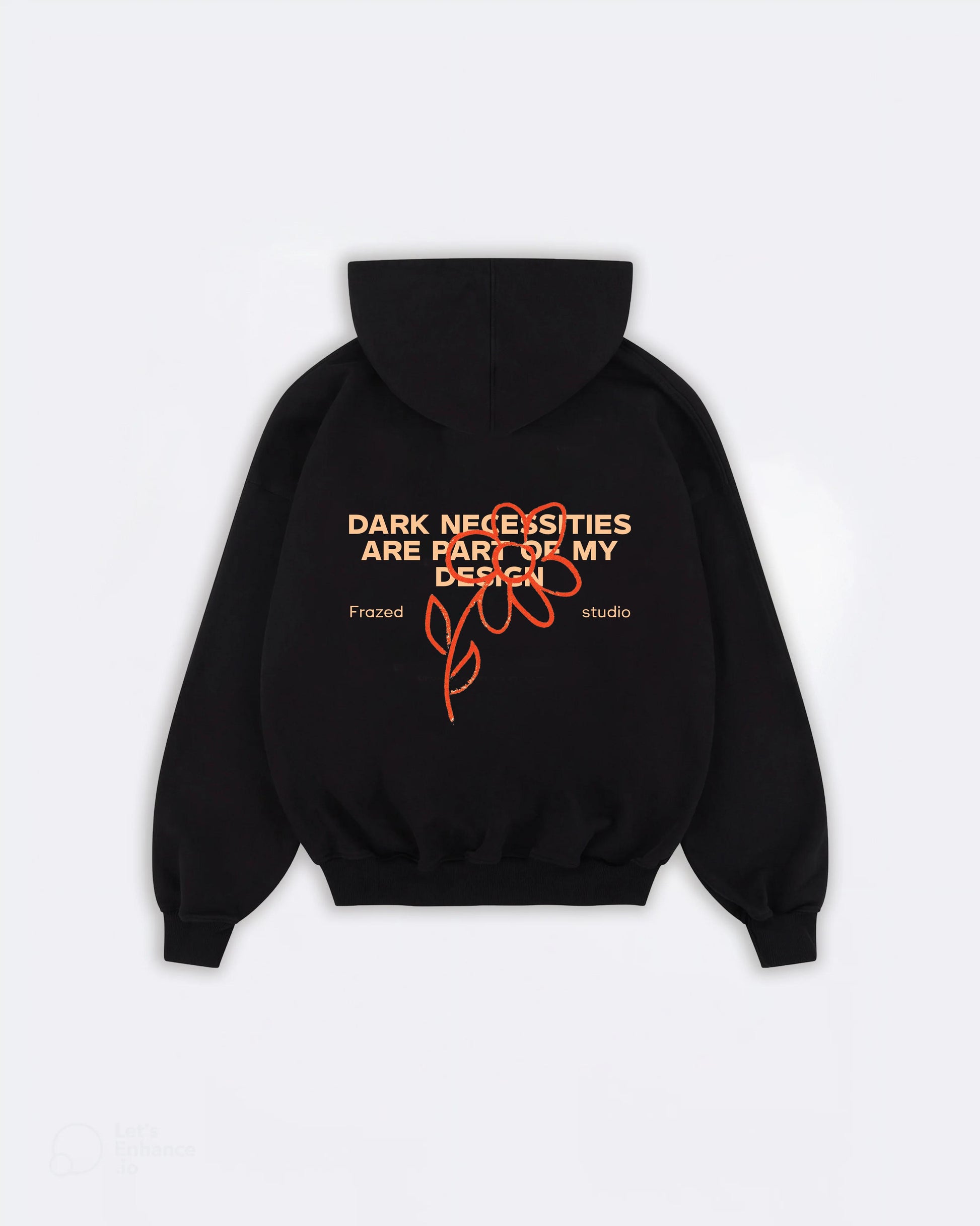 Dark Necessities Hoodie – Frazed Studio