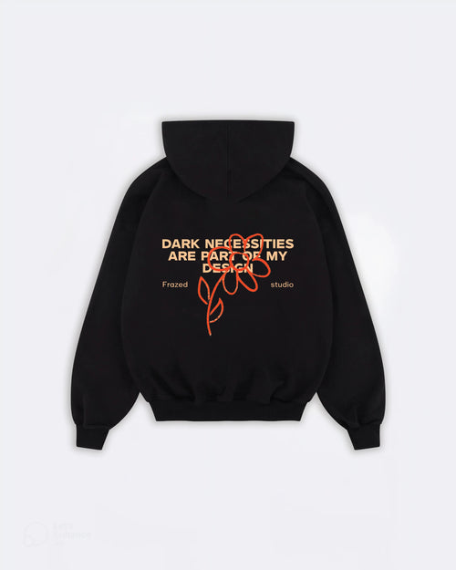 Dark Necessities Hoodie – Frazed Studio